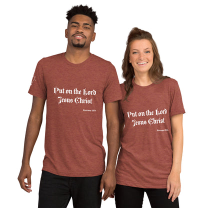 Unisex Tri-Blend T-Shirt – Romans 13:14
