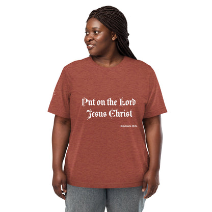 Unisex Tri-Blend T-Shirt – Romans 13:14