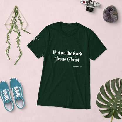 Unisex Tri-Blend T-Shirt – Romans 13:14
