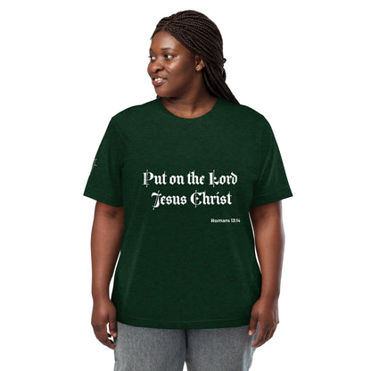 Unisex Tri-Blend T-Shirt – Romans 13:14