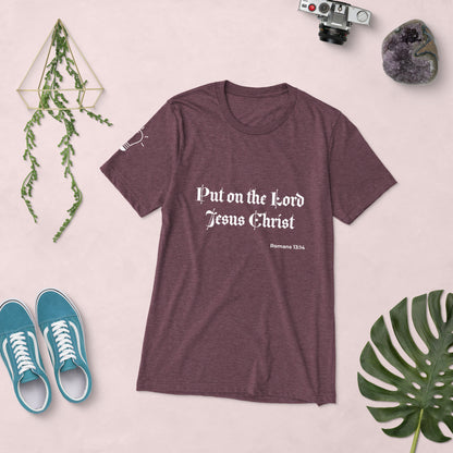 Unisex Tri-Blend T-Shirt – Romans 13:14