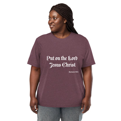 Unisex Tri-Blend T-Shirt – Romans 13:14