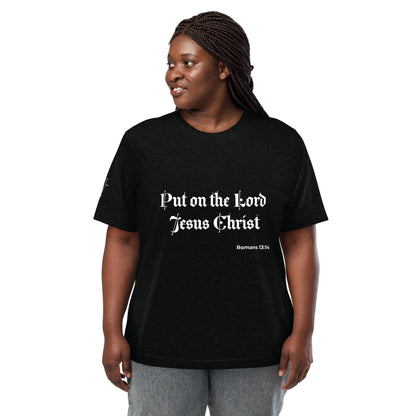 Unisex Tri-Blend T-Shirt – Romans 13:14