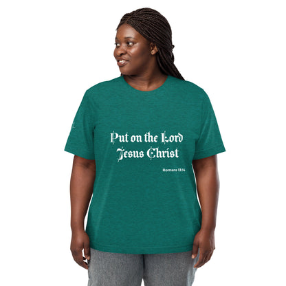Unisex Tri-Blend T-Shirt – Romans 13:14