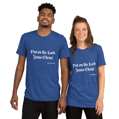 Unisex Tri-Blend T-Shirt – Romans 13:14