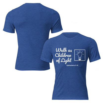 Short Sleeve T-shirt- Ephesians 5:8