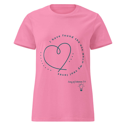 Women’s basic softstyle t-shirt- Song of Solomon 3:4